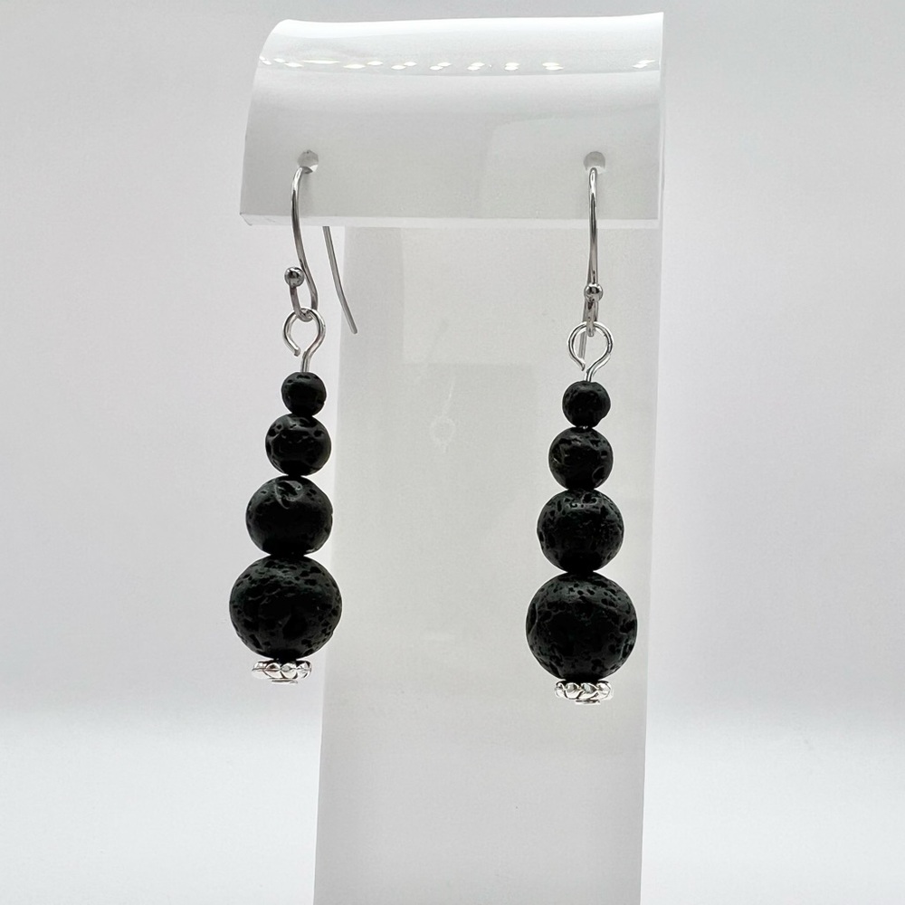 LAVA ROCK EARRINGS